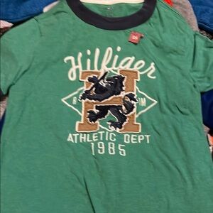 Tommy Hilfiger Green Athletic Kids Tee size 6/7